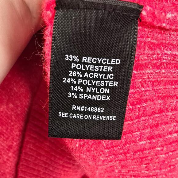 Torrid Women's Plus Fuzzy Color Block Vegan Cashmere Pullover Sweater Size 6 - Picture 8 of 11